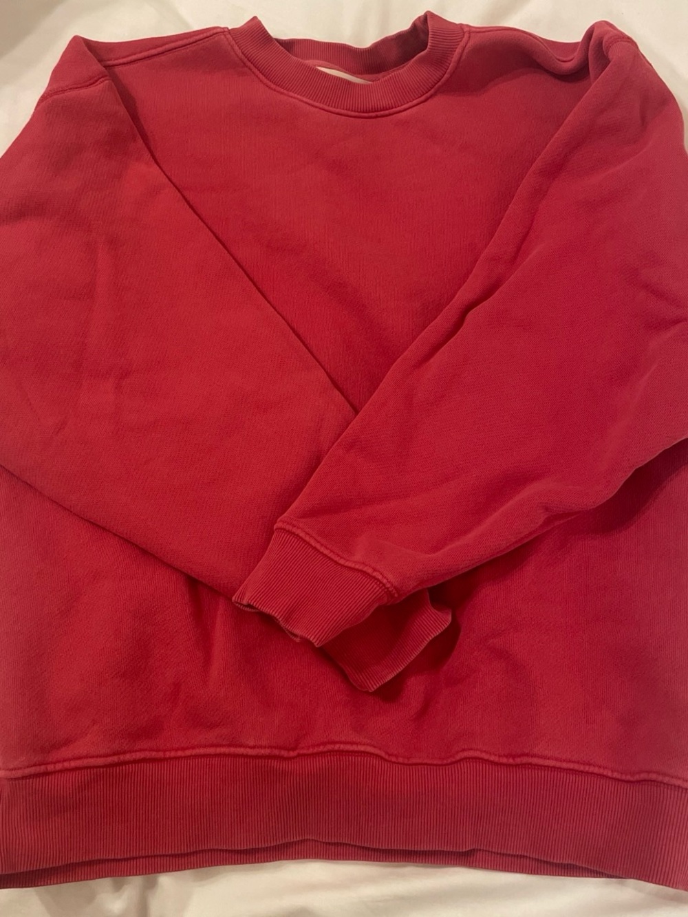 Elwood Red Crewneck Sweatshirt